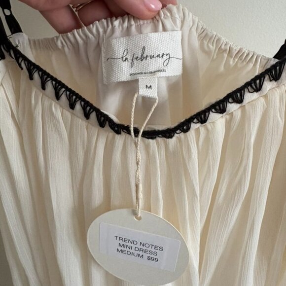 In February Piper Sheer Babydoll Dress - Picture 3 of 3